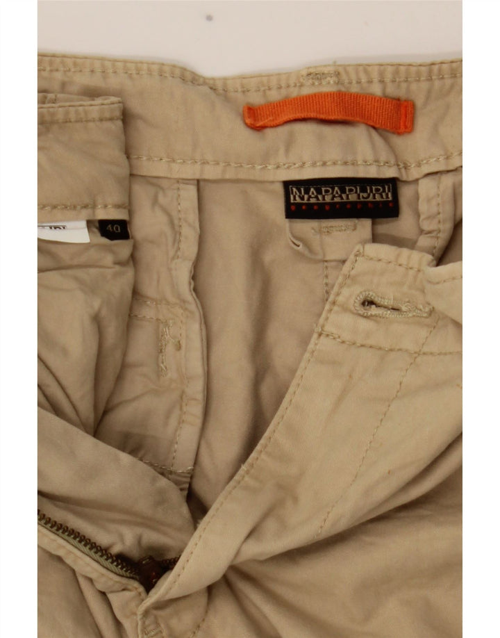 Shorts Cargo Masculino Napapijri W40 XL Bege