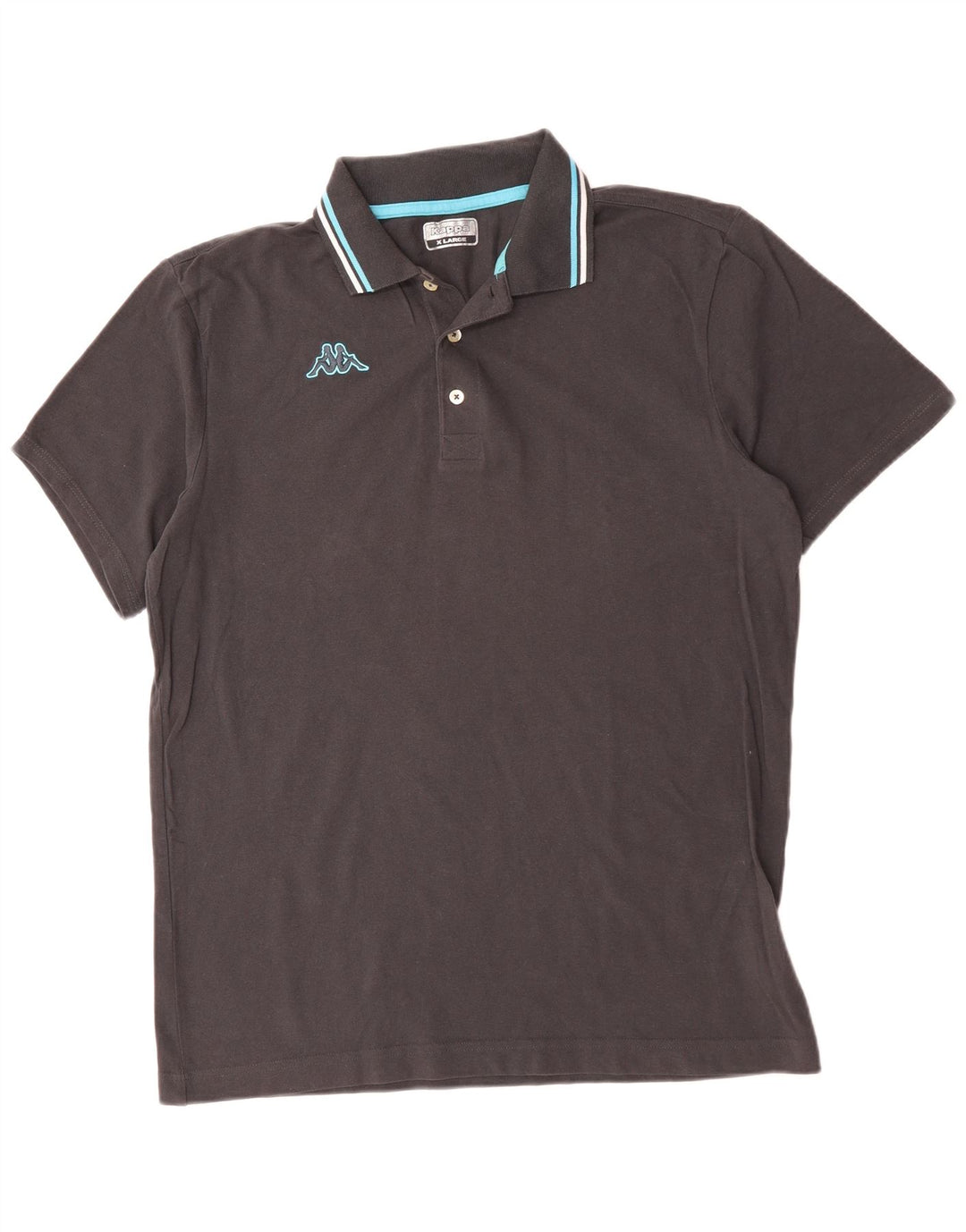 Camisa polo masculina FILA XL cinza algodão