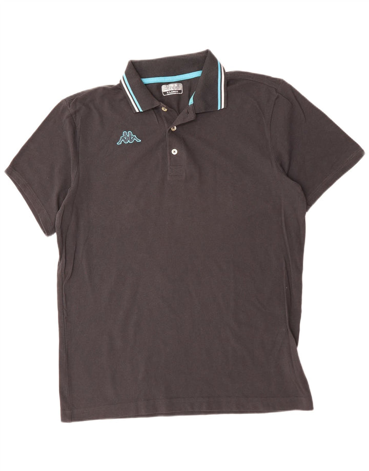 Camisa polo masculina FILA XL cinza algodão