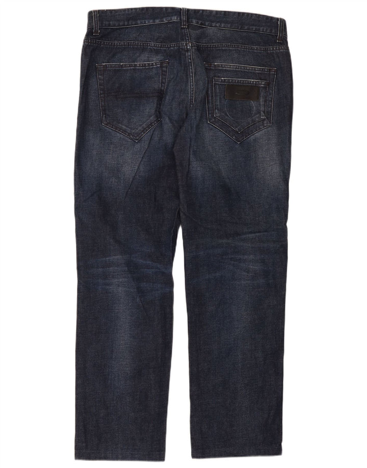 Richmond Mens Straight Jeans W38 L30 Azul Marinho