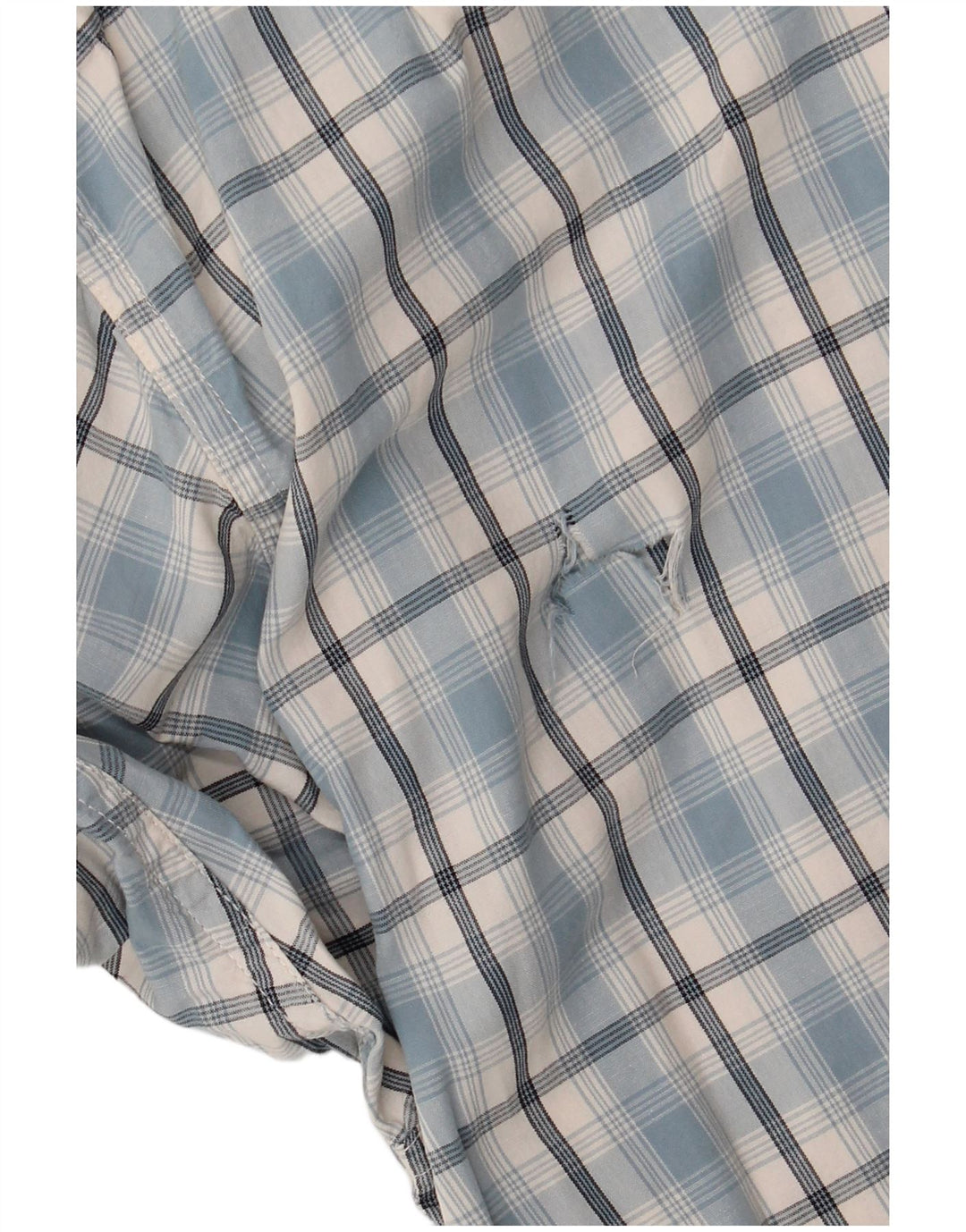 Camisa masculina Wrangler XL xadrez azul