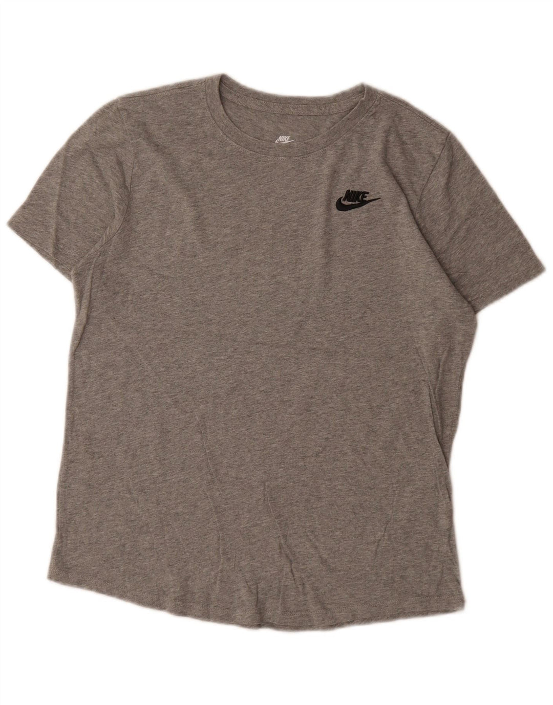 Camiseta masculina Nike Top pequeno algodão manchado cinza
