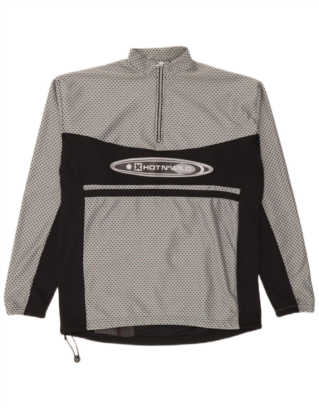 Pulôver gráfico masculino vintage, agasalho top IT 50 cinza médio colorblock
