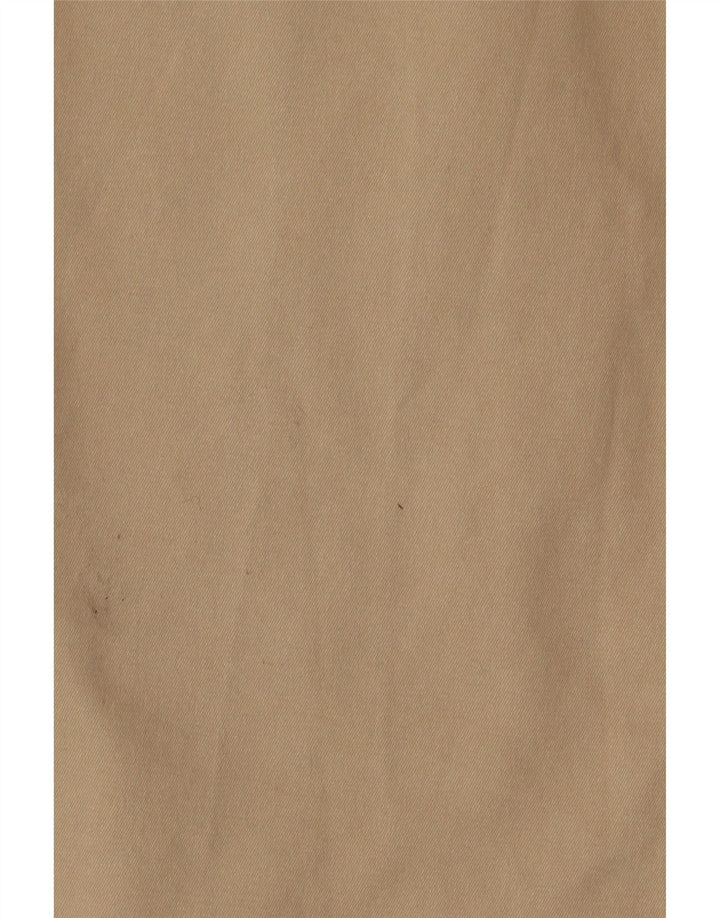 Calça casual reta masculina LEE Brooklyn W34 L34 algodão bege