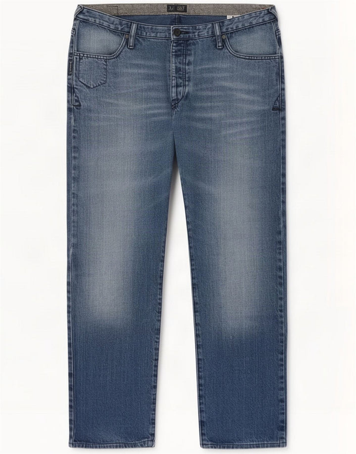 Armani Womens Slim Jeans W34 L29 Azul