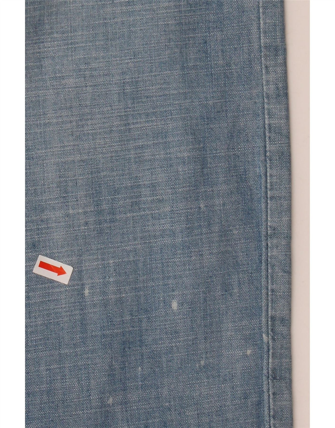 Versace Mens Straight Jeans IT 50 Grande W36 L37 Azul Algodão