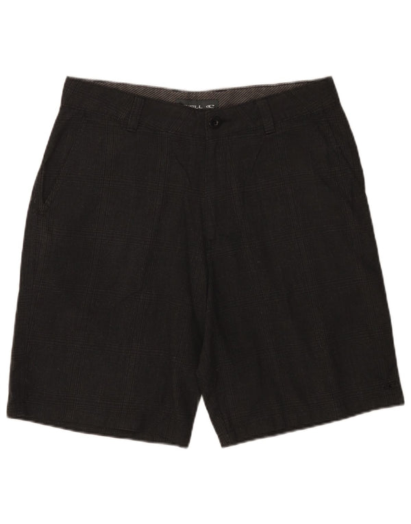 Shorts Chino Masculino O'NEILL W32 Poliéster Xadrez Cinza Médio