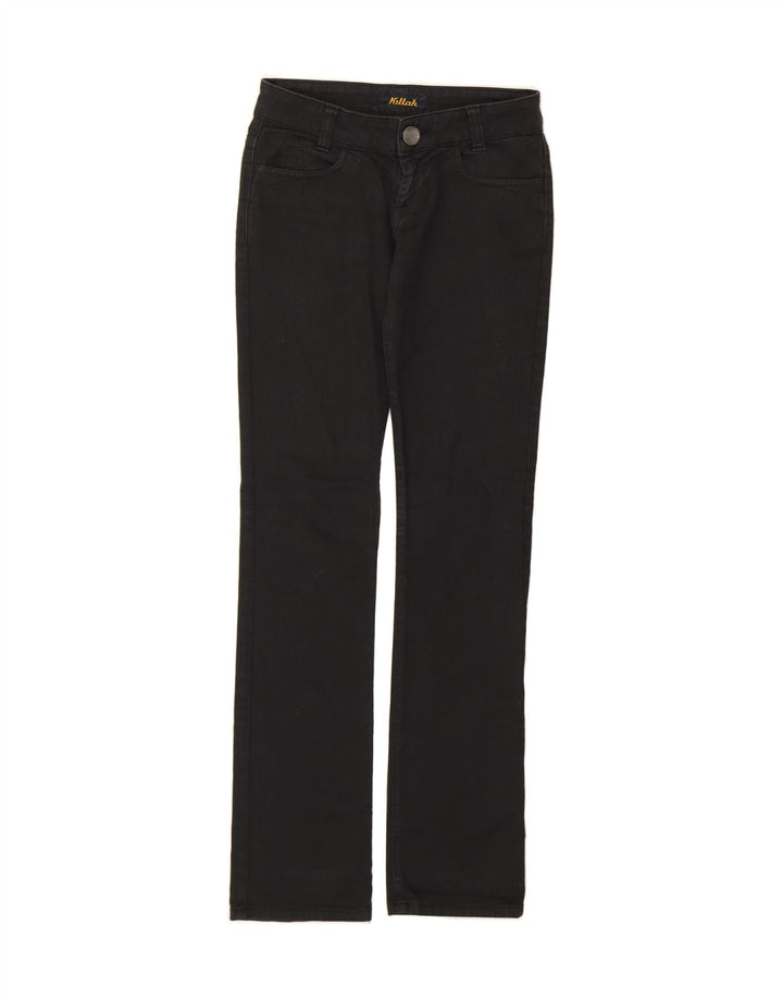 KILLAH Womens Straight Jeans W25 L32 Black Cotton Vintage Killah and Second-Hand Killah from Messina Hembry 