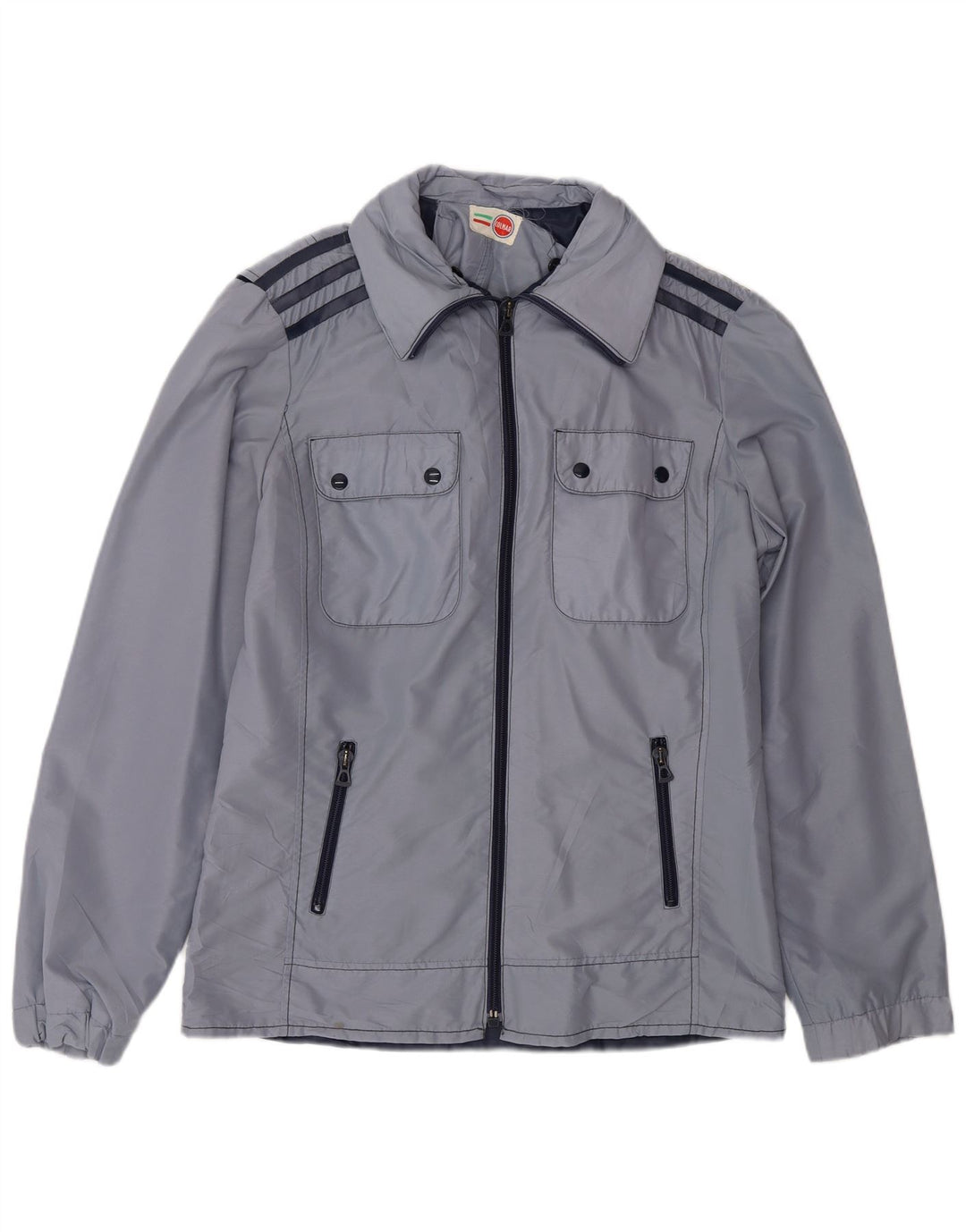 Jaqueta utilitária masculina Colmar UK 38 poliamida azul médio