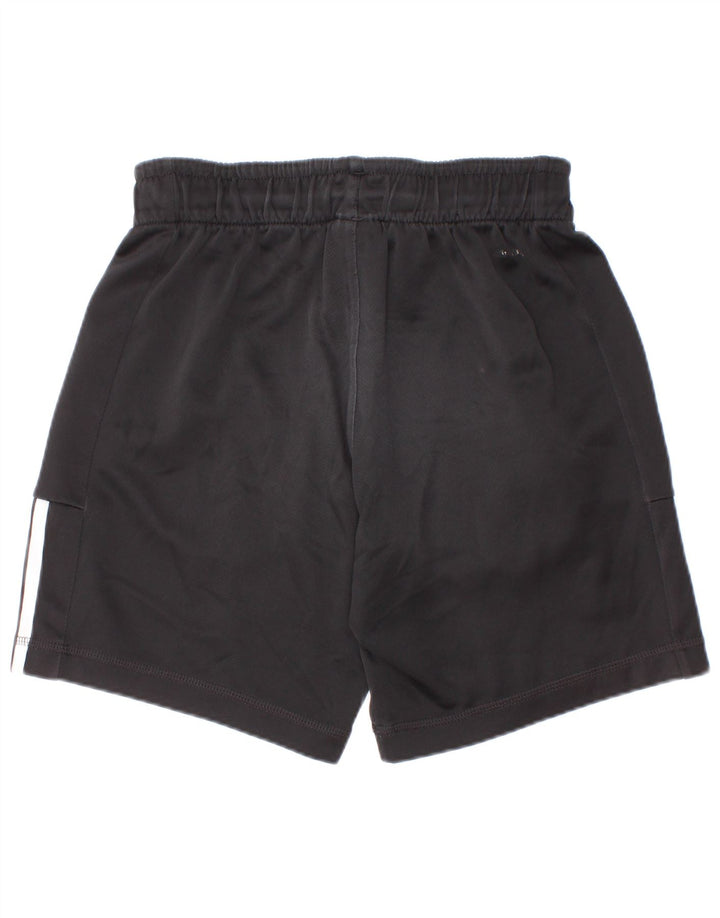 Shorts esportivos Adidas Boys Climalite 9-10 anos preto poliéster