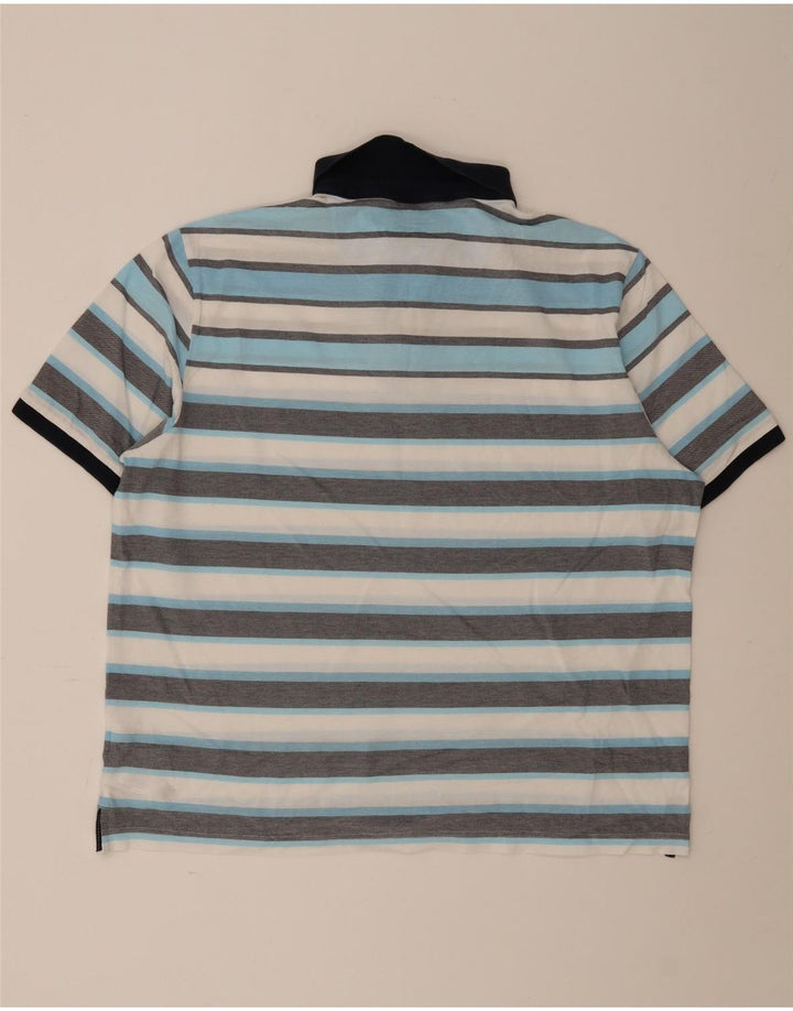 Camisa polo masculina Marks & Spencer Blue Harbor 2XL listrada multicolorida