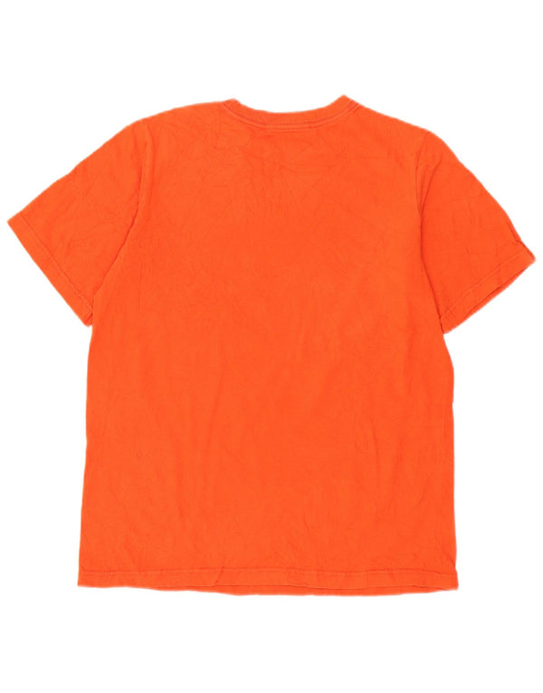 Camiseta Nike Boys Graphic Top 13-14 Anos XL Laranja Algodão