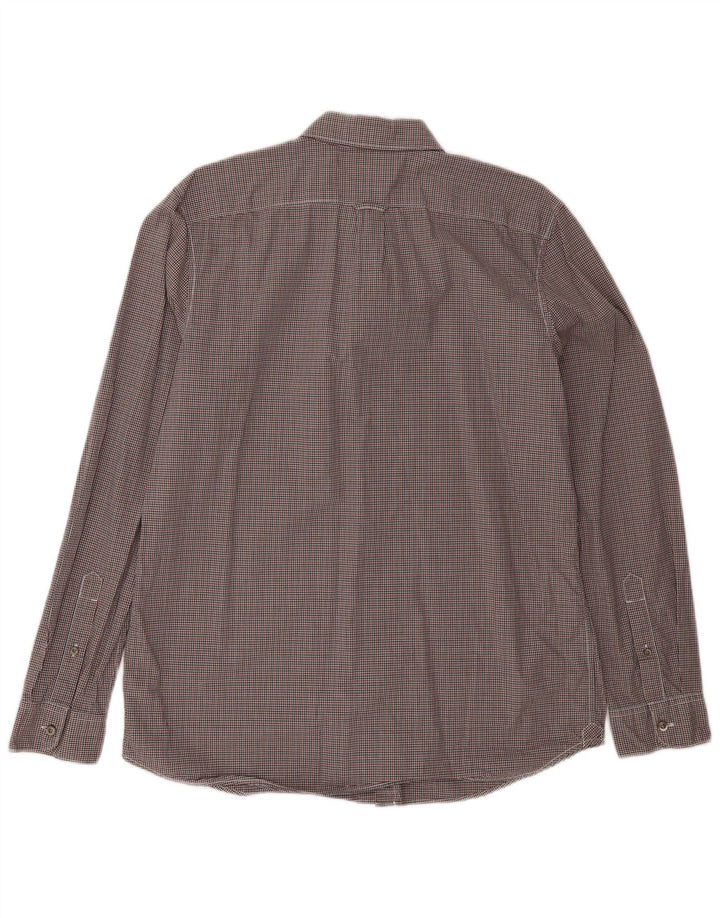 Camisa masculina Timberland Regular Fit grande algodão guingão multicolorido