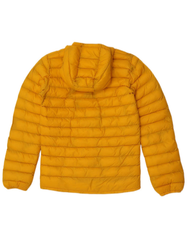 Jaqueta acolchoada com capuz para meninos Mountain Warehouse 12-13 anos nylon amarelo