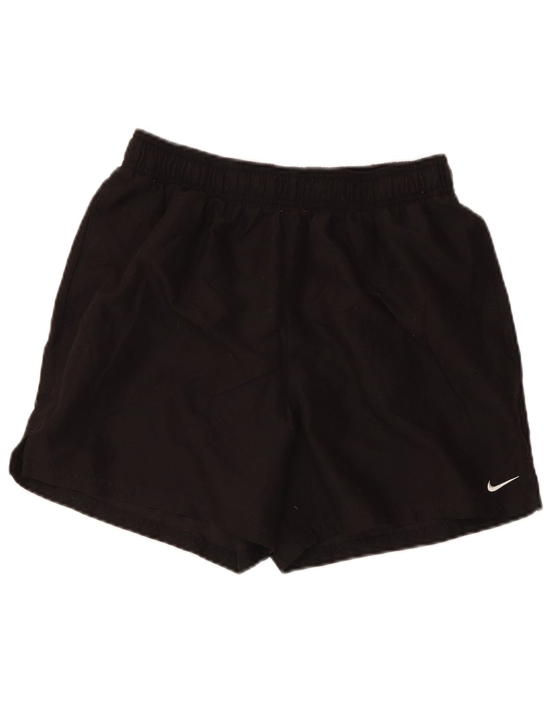 Shorts esportivos masculinos Nike médio preto poliéster