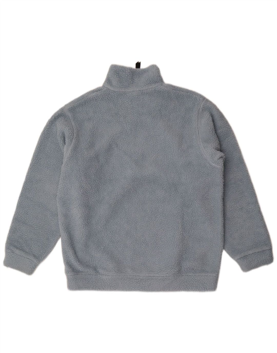Suéter de lã masculino North Sails com zíper e gola grande poliéster azul