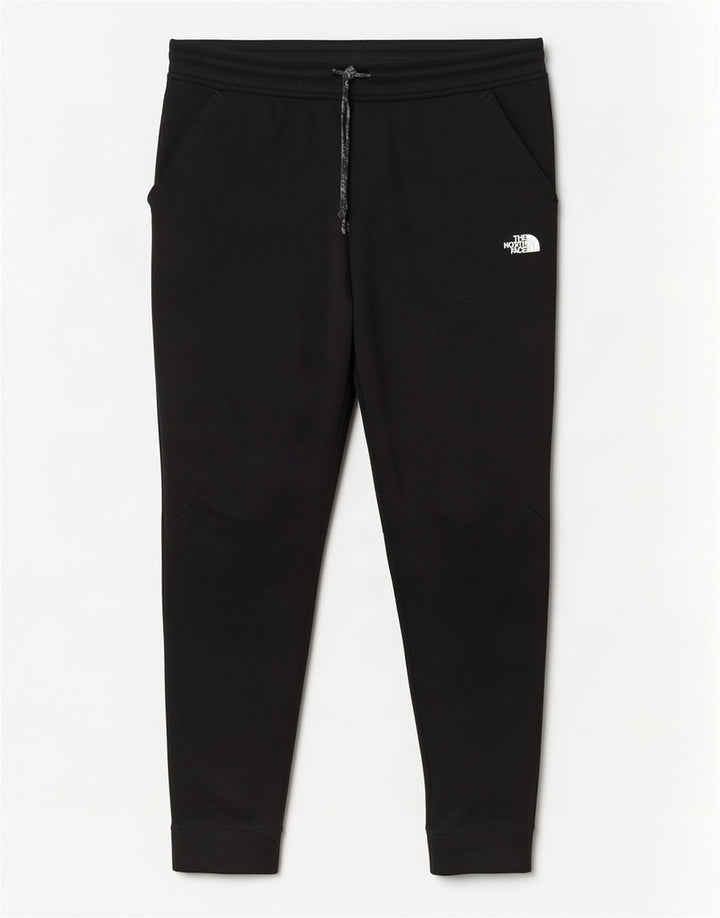 Calça esportiva masculina The North Face, grande, preta, poliéster