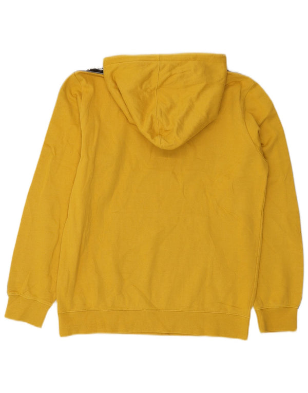 Jumper com capuz gráfico Champion Boys 13-14 anos XL amarelo colorblock
