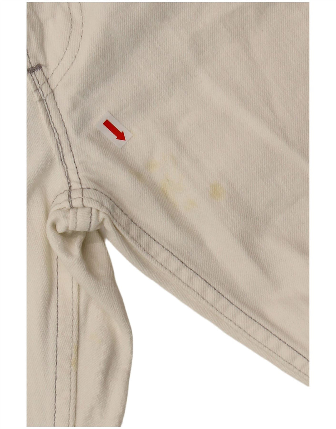 LEVI'S Masculino 511 Slim Jeans W31 L34 Off White Algodão