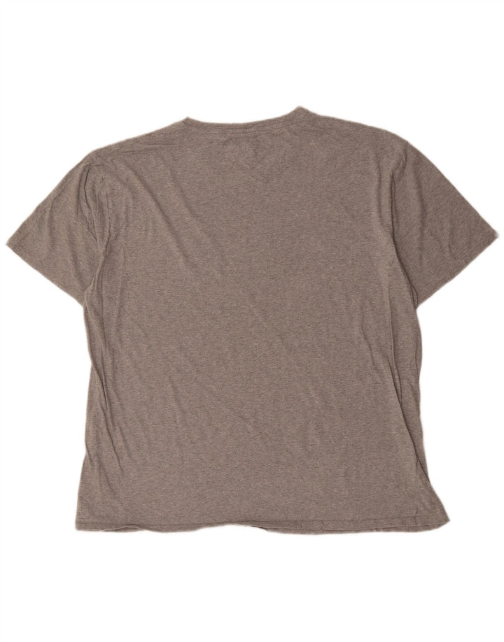 Camiseta masculina TOMMY HILFIGER 2XL algodão cinza