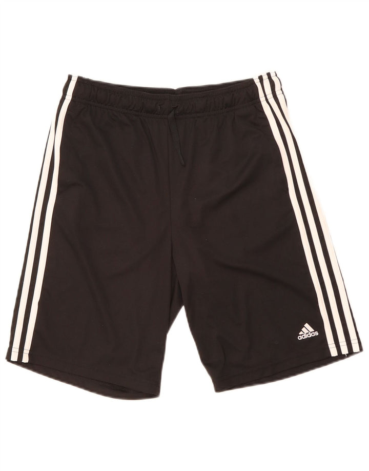 Shorts esportivos Adidas meninos 15-16 anos pretos