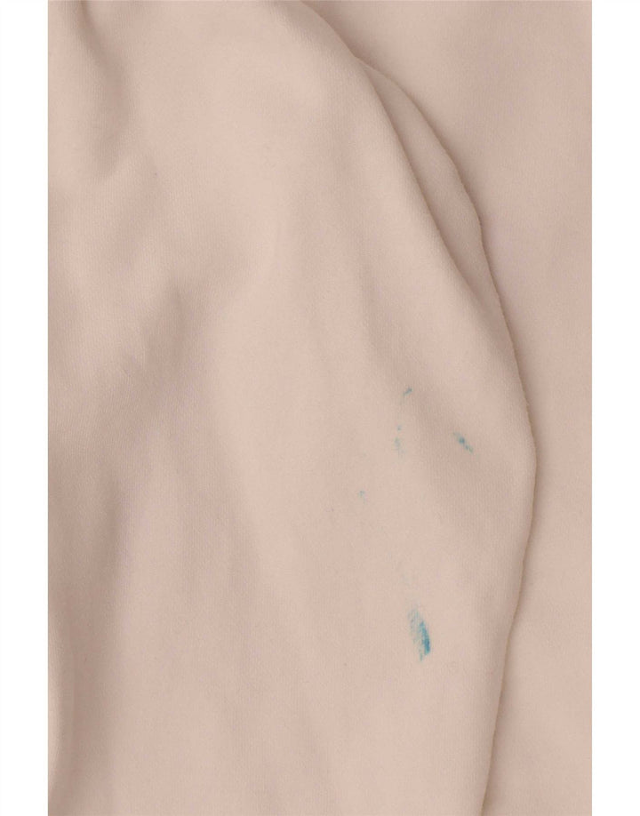 Suéter feminino Roxy com estampa oversized cropped Reino Unido 10 pequeno branco
