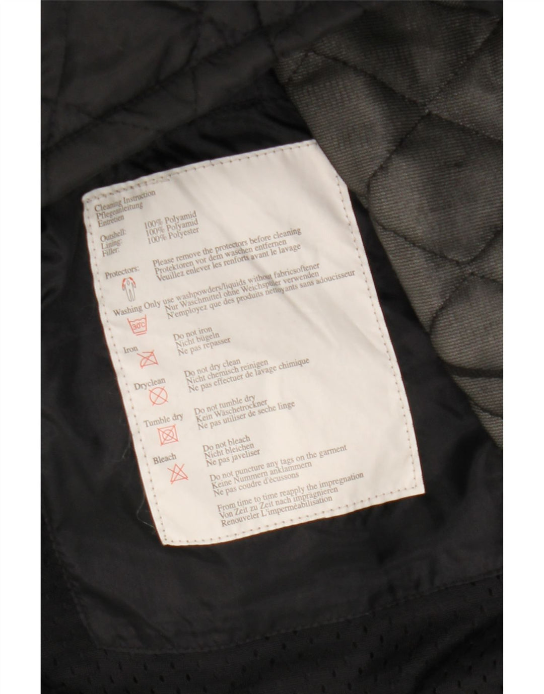 Jaqueta masculina Racer IXS UK 42 XL poliamida preta