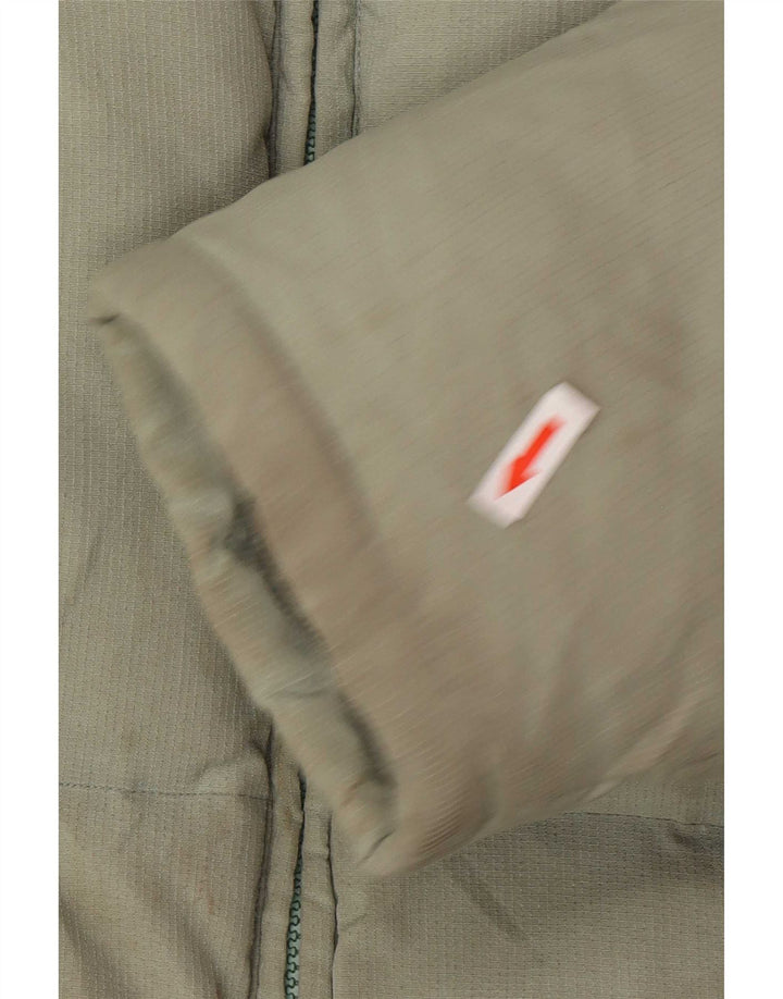 Jaqueta acolchoada masculina The North Face UK 44 2XL poliamida verde