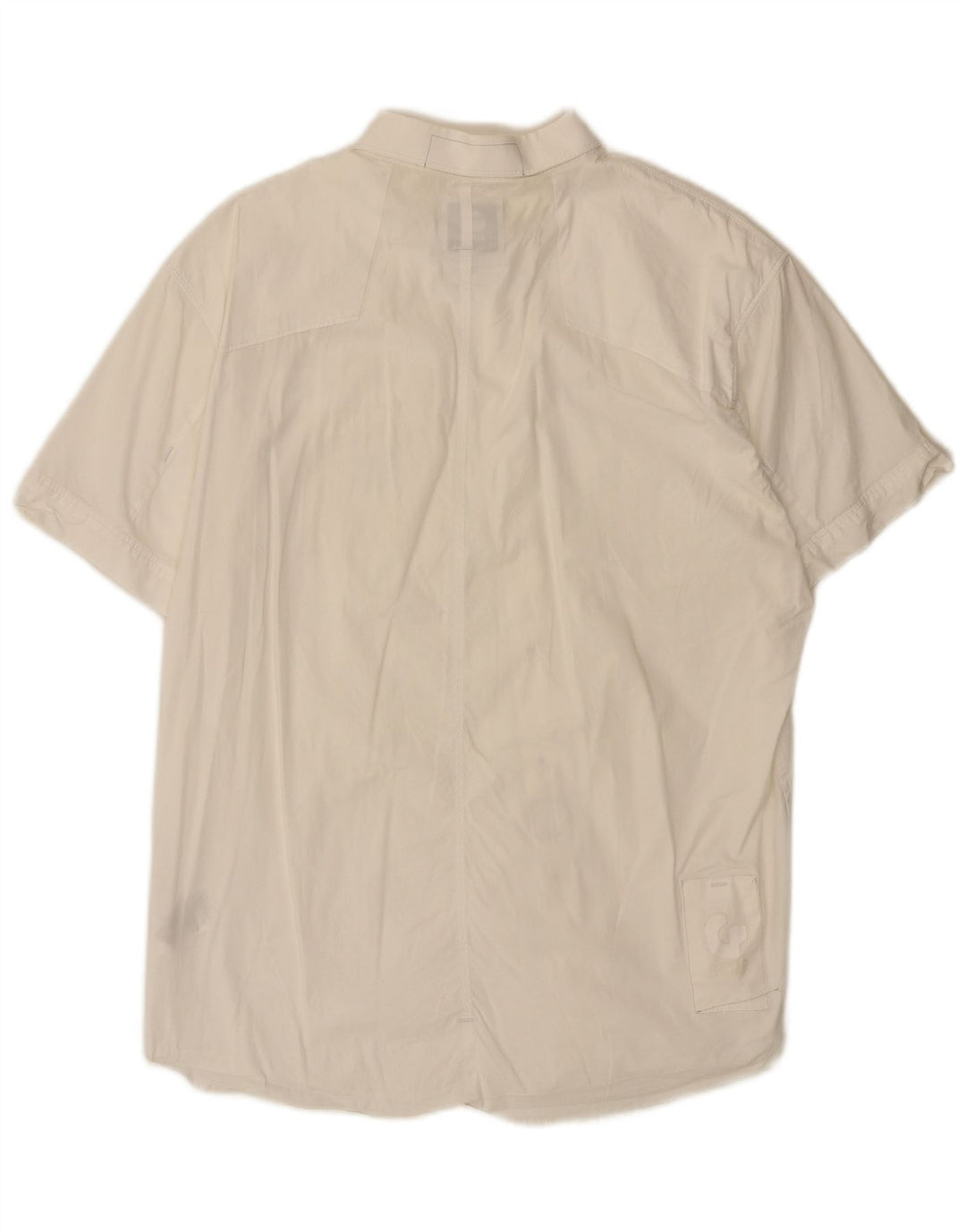 Camisa masculina de manga curta G-STAR 2XL algodão branco