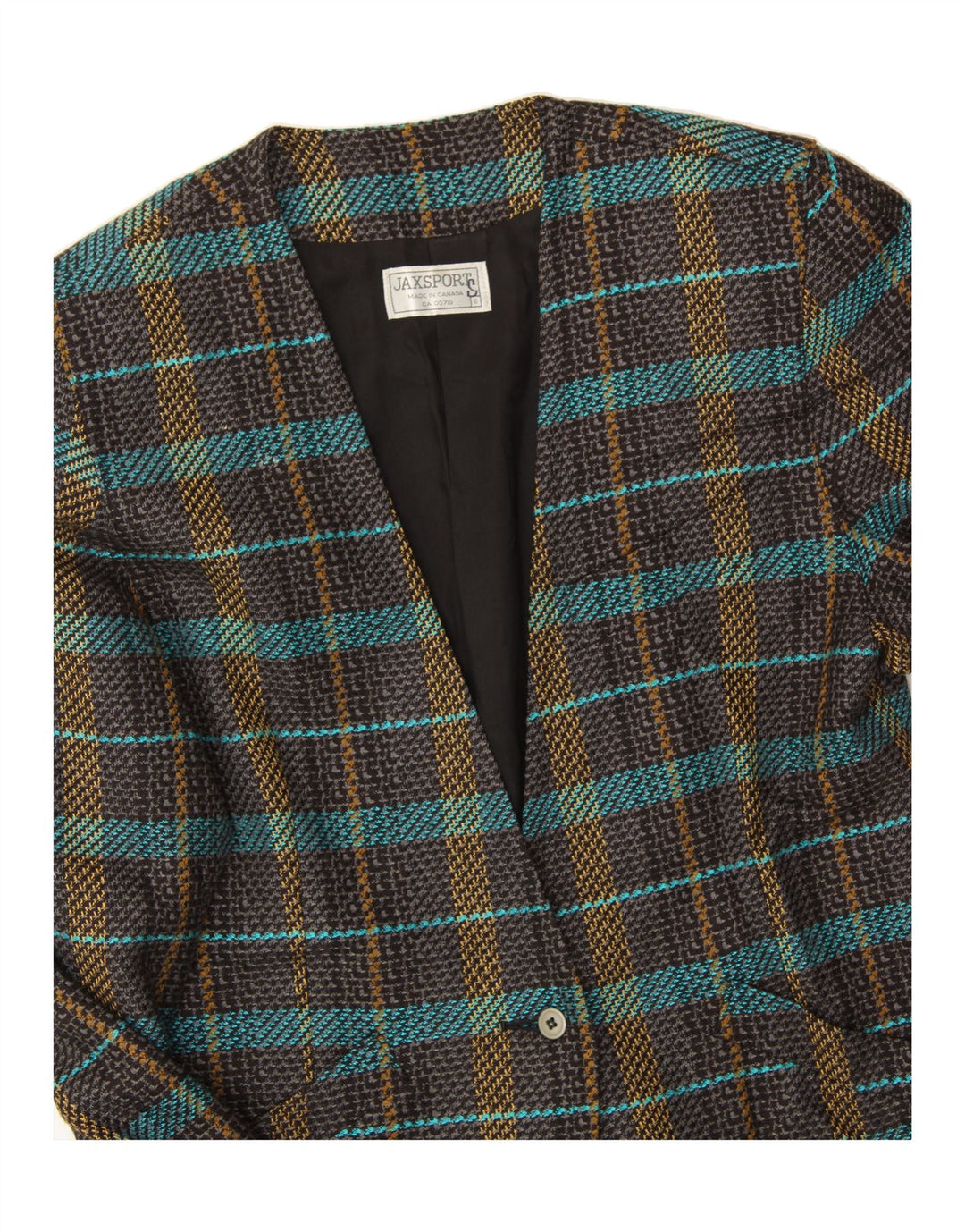 Womens 1 Button Blazer Jacket UK 10 Small Vintage Vintage and Second-Hand Vintage from Messina Hembry 