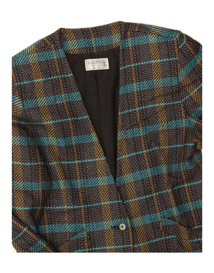 Womens 1 Button Blazer Jacket UK 10 Small Vintage Vintage and Second-Hand Vintage from Messina Hembry 