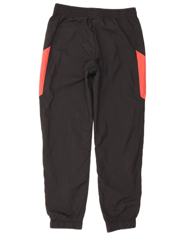 Calça de treino feminina Adidas Joggers UK 12/14 médio preto colorblock