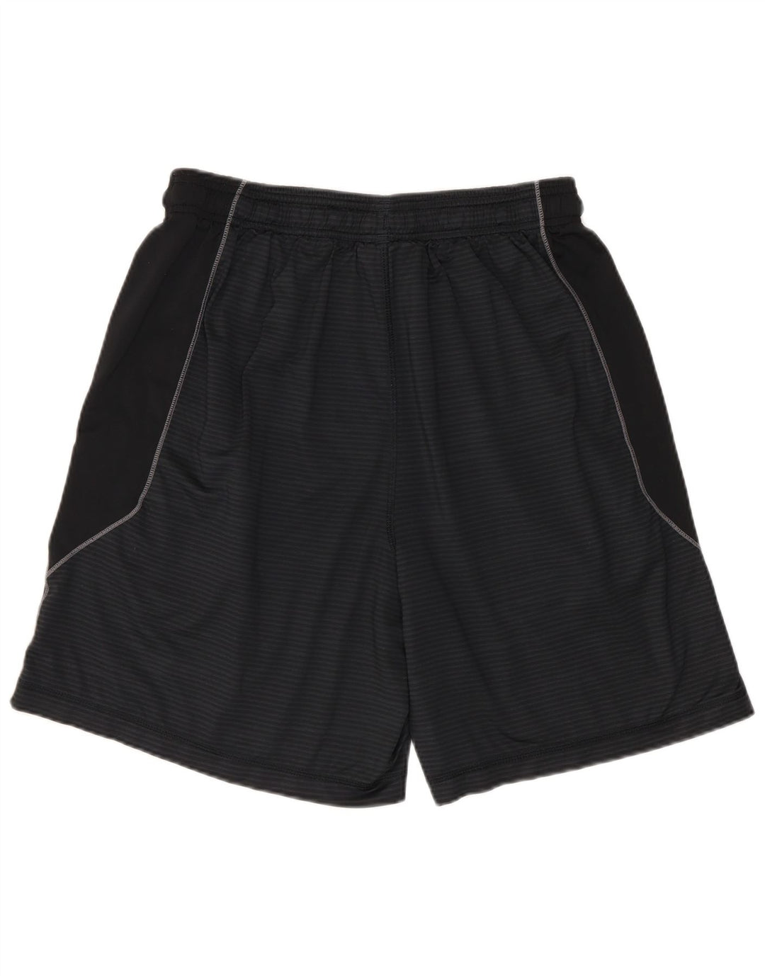 Shorts esportivos masculinos Under Armour Graphic médio preto listrado