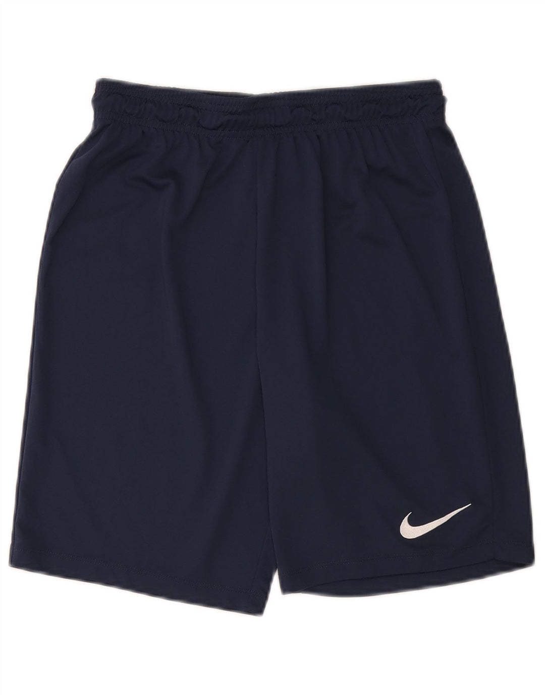 Shorts esportivos masculinos Nike pequenos poliéster azul marinho