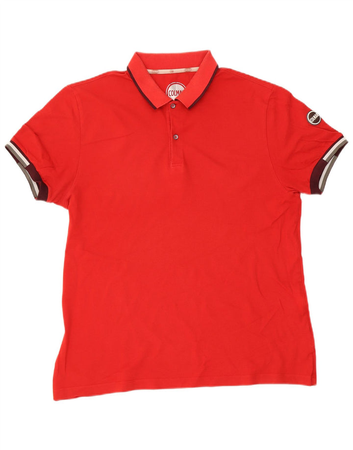 Camisa polo masculina Colmar 2XL algodão vermelho