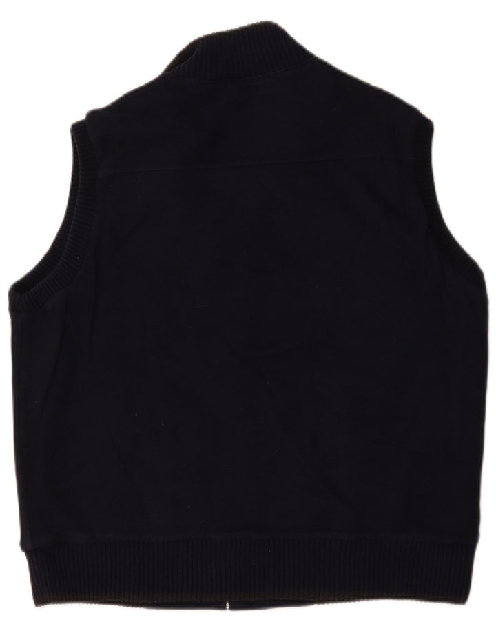 Jaqueta masculina de agasalho Marks & Spencer Blue Harbor azul marinho médio