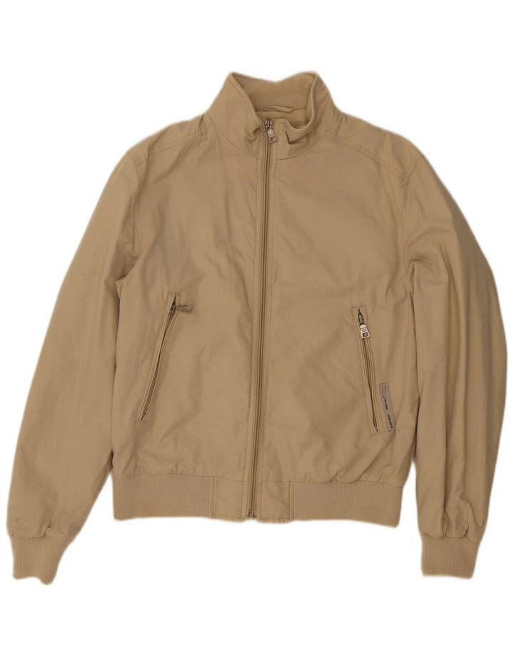 Jaqueta bomber masculina Gas UK 38 bege médio