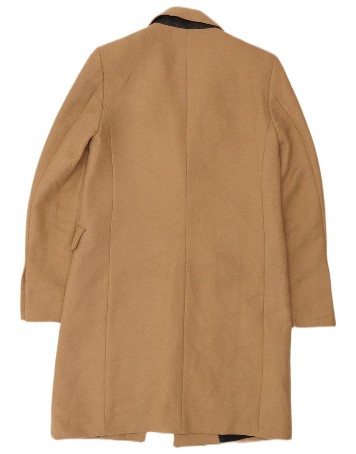 Sobretudo feminino Zara UK 6 XS Bege Clássico