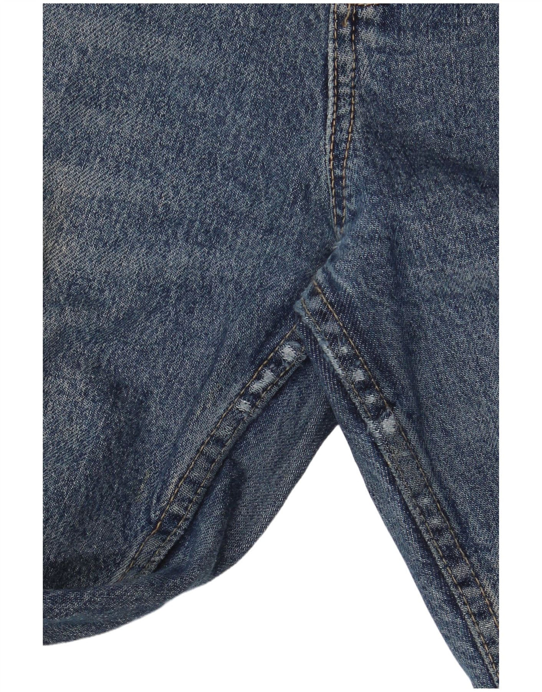 Zara Jeans Cônicos Femininos EU 40 Médio W30 L28 Azul Algodão