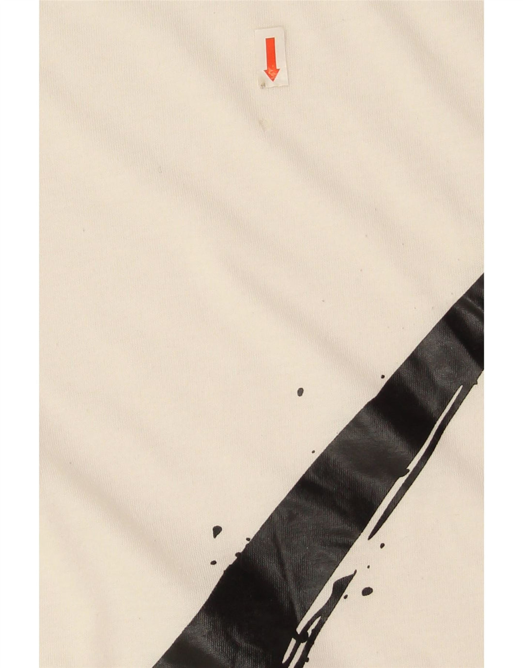 Camiseta Nike Feminina Graphic Top UK 14 Médio Branco Poliéster