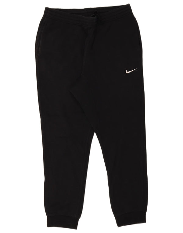 Calça de treino masculina Nike joggers grande algodão preto