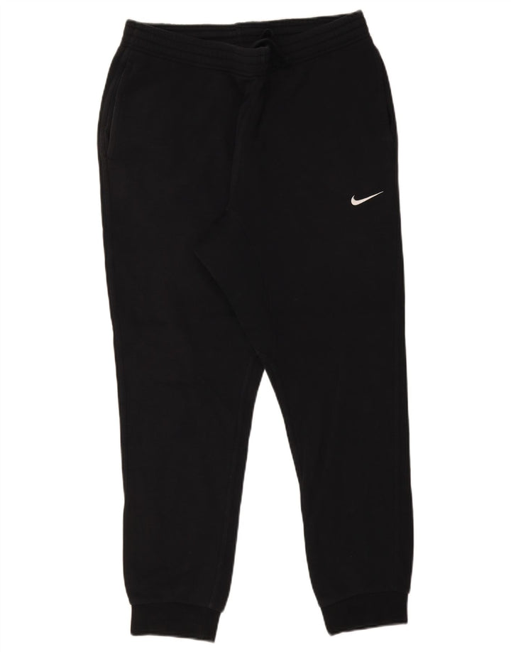 Calça de treino masculina Nike joggers grande algodão preto