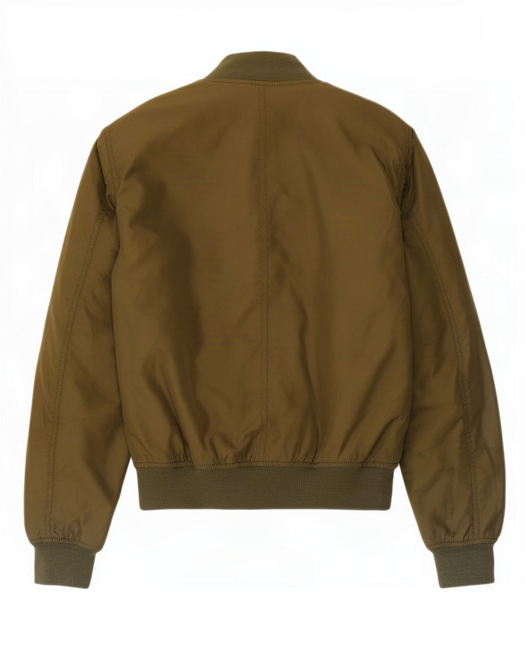 Jaqueta bomber feminina Topshop UK 12 poliéster cáqui médio