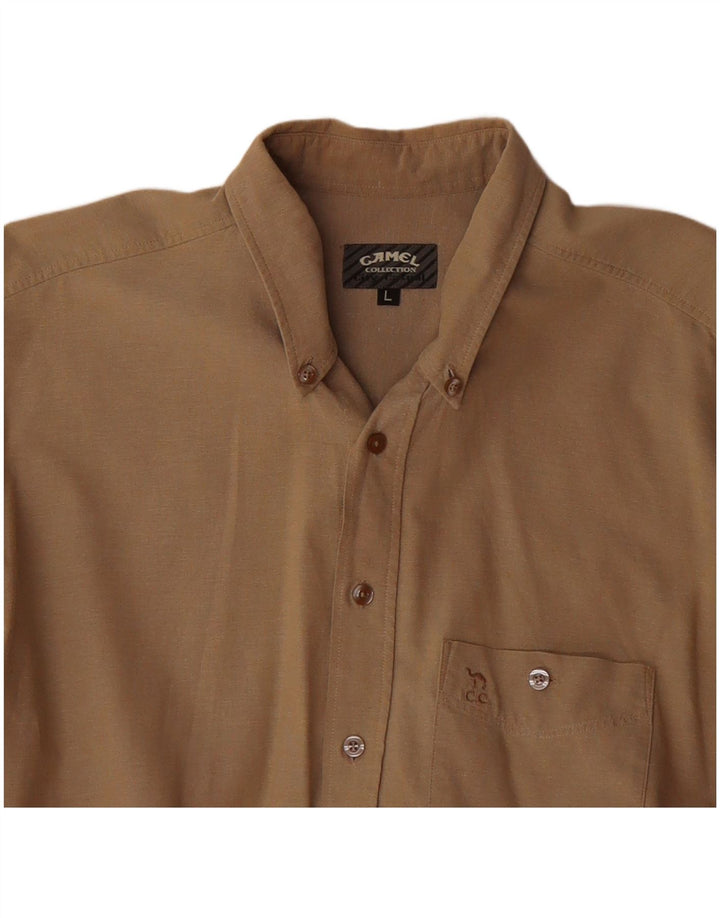 Camisa masculina CAMEL ACTIVE grande bege