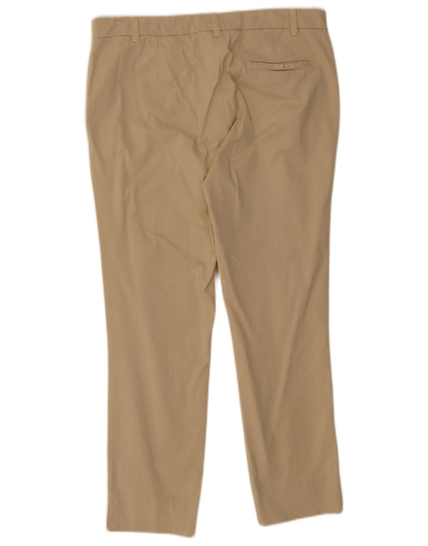 Calça Chino Slim Feminina Massimo Dutti W34 L26 Bege