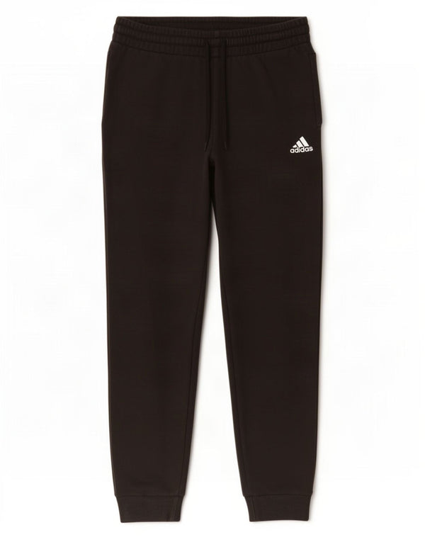 Adidas Womens Graphic Tracksuit Calças Joggers Reino Unido 8/10 Pequeno Algodão Preto