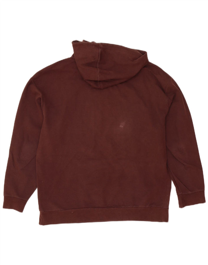 Zara Suéter masculino com capuz grande marrom