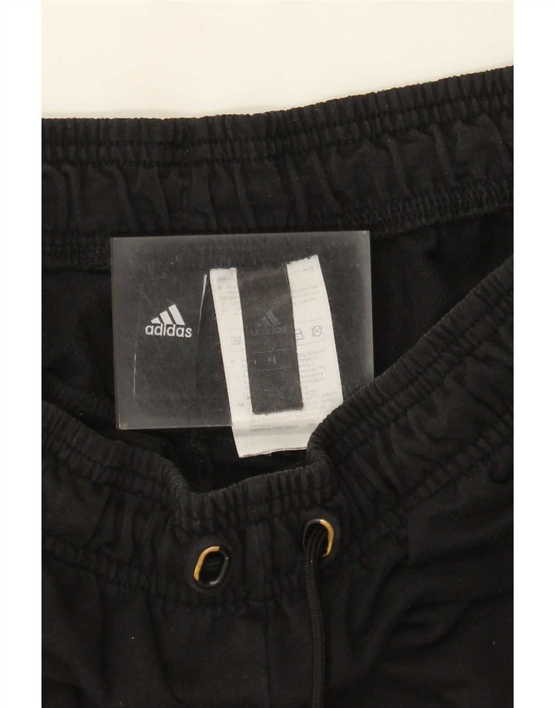 Shorts esportivos femininos Adidas UK 12 médio preto algodão