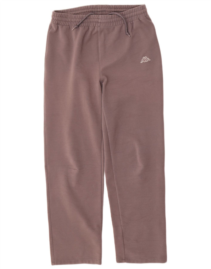 Calça de treino masculina Kappa pequena cinza