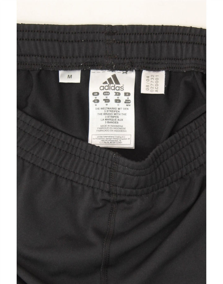ADIDAS Womens Climalite Tracksuit Trousers UK 12 Medium  Black Colourblock Vintage Adidas and Second-Hand Adidas from Messina Hembry 